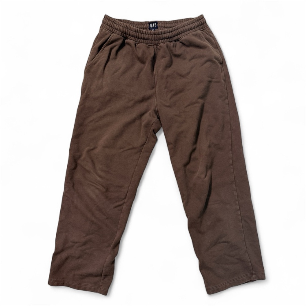 GAP Men's Chocolate Brown Heavyweight Relaxed Sweatpants